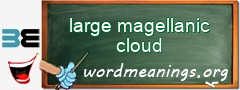 WordMeaning blackboard for large magellanic cloud